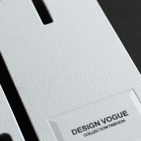 Étiquette Volante Personnalisée de Luxe pour Vêtements Découpée sur Mesure, Étiquette Balise de Marque Personnalisée pour Étiquettes de Vêtements, Vente en Gros d'Usine