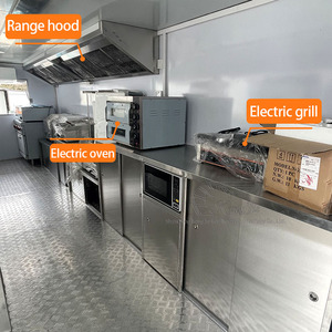 Remolque Comercial Vintage para Comida, Carrito <span class=keywords><strong>de</strong></span> Hot Dogs, Pizza, Café, Dulces, Camión <span class=keywords><strong>de</strong></span> Comida Callejera con Cocina Completa - Product Image 6