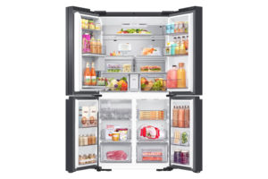 ตู้เย็นแบบประตูฝรั่งเศส ยี่ห้อ Brand รุ่น Family Hub AI RF65DG9H0EB1/EF ระบบฟรอสต์ฟรี ขนาด 1.82 เมตร ความจุ 636 ลิตร แบบ 4 ประตู รุ่น RF65 - Product Image 2