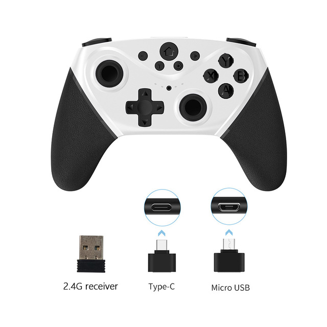 Factory Wholesale New Wireless 2.4G Game Controller Multi-platform Compatible with Anti-slip Grip for Pc for TV Box