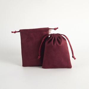 Pochette d'emballage en velours avec cordon de serrage 5x7cm pour bijoux et accessoires, prête à l'emploi, vente en gros, prix abordable, du fabricant chinois CSMD - Product Image 5