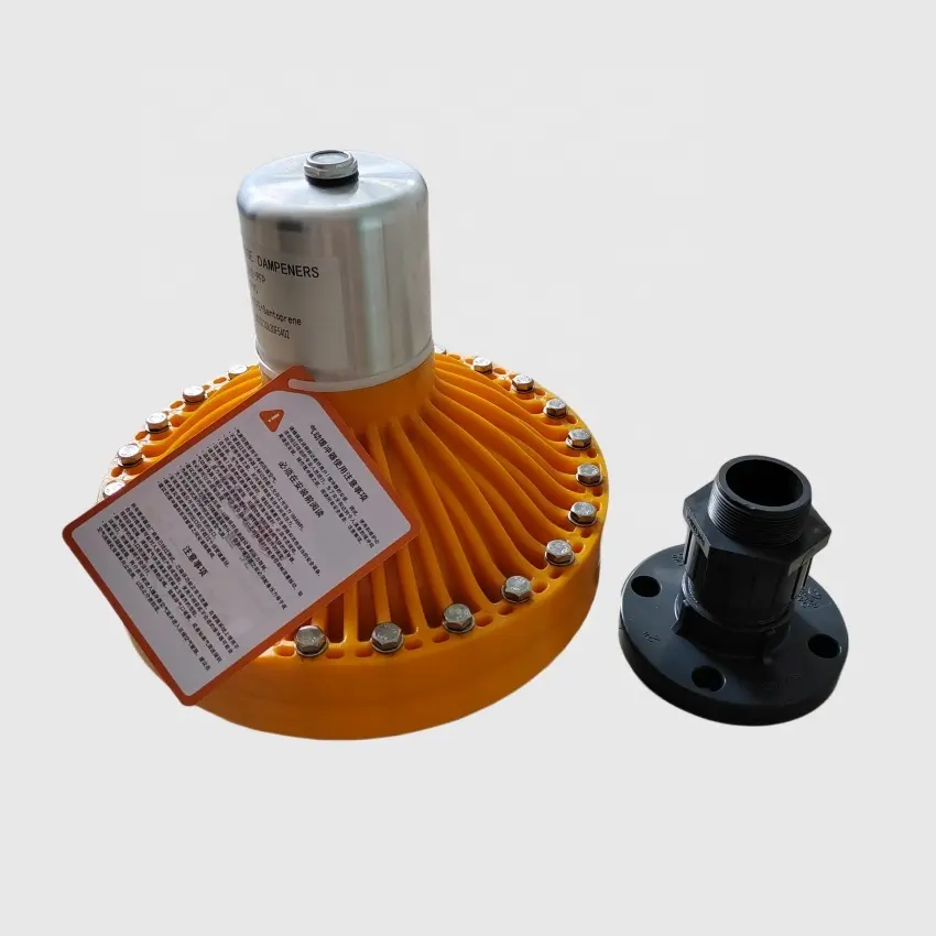 Diaphragm Type 2'' Flange Pulsation Dampener (Surge Suppressor) for AODD Pump Chemical Feed and Pumping Systems