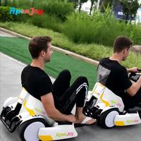 Remorque utilitaire Apexjoy pour kart électrique, capacité de charge de 150 kg, chariot de transport détachable pour l'entretien des fermes, jardins, centres de villégiature et parcs