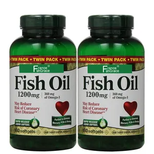 Heart Health fish oil Rapid Release Liquid Softgel with Omega-3