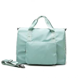 Free Sample Custom Waterproof Girls Travel Shoulder <b>Gym</b> Sports Expandable <b>Bags</b> <b>Women</b> Large Capacity Folding Duffel <b>Bag</b> - Product Image 3