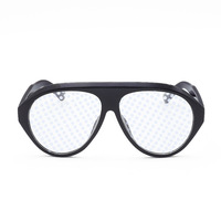 Lunettes de soleil pilote à effet de feux d'artifice UV400, à diffraction, pour soirées, spectacles lumineux et événements en bar – Nouveauté 2026, Vente Flash