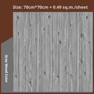 Vinilo Decorativo 3D con Diseño de Madera para Cocina/Sala de Estar, Adhesivo, Impermeable, Decoración del Hogar - Product Image 5
