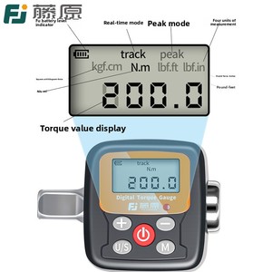 Digital Electronic Torque Meter <b>Gauge</b> High Tester for Ratchet Wrench Accessories <b>Measurement</b> <b>Tool</b> Metric Torque Tester Wrench - Product Image 5