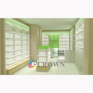 Pharmacy <strong>Profession</strong> Pharmacy Stainless Steel Counter showcase <strong>Medicinal</strong> Store Design OEM - Product Image 1