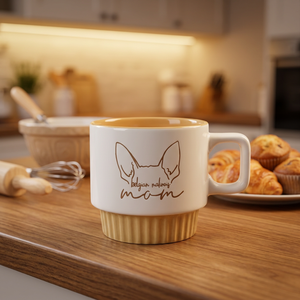 Hot Selling Cute Cartoon Ceramic Mug Microwave-Safe High-Temperature Resistance Party Use Creative Breakfast <b>Stacked</b> Cup - Product Image 5