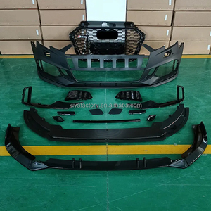 Parachoques delantero modificado a estilo <span class=keywords><strong>RS3</strong></span> con rejilla PP Material 2017-2019 Kit de carrocería de coche para <span class=keywords><strong>Audi</strong></span> A3 - Product Image 5