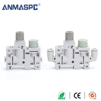 Accessoires pneumatiques Série ARM Petite vanne de réduction de pression Régulateur de pression monté sur micro-ordinateur ARM5SA-06-A
