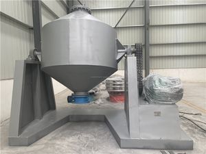 Mezclador Rotatorio de Doble Cono Tipo W, Mezclador de Polvo de Acero para Alimentos, 220V, Mezclador Automático de Proteínas, Nuevo, para Procesamiento Químico - Product Image 5