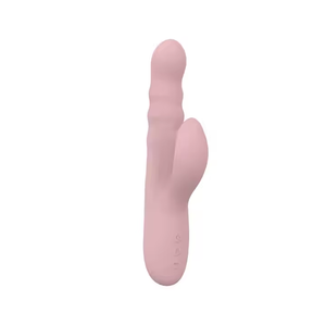 Vibratore di nuova progettazione per le donne di spinta e di rotazione del tallone del coniglio vibratore di doppia stimolazione del sesso giocattolo per la femmina - Product Image 2