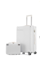 Nouveau design Chariot à main 3Pcs Valise de voyage PC Cadre en aluminium Trolley Ensembles de bagages