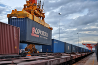 Transport ferroviaire international fiable, transport de marchandises mondial, tarifs compétitifs, services logistiques