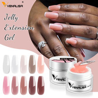 Venalisa 24 couleurs 30g tremper épais UV LED Gel Pour Ongles dur ongles extension Gel français Nail Art Camouflage acrylique Poly N