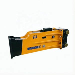 For SB81A Hydraulic Breaker New Box Type Core Chisel Components for 18-26 Ton Excavators 1 Year Warranty Construction Mining - Product Image 1