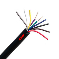 Harga Grosir Kabel Tembaga UL2661 26 28 30AWG dengan Selubung PVC Lunak, Kabel Listrik Fleksibel 2 3 4 5 6 7 8 Inti