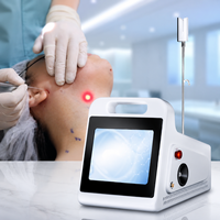 Appareil de beauté laser Endolaser pour la lipolyse, la liposuccion, le raffermissement du visage et l'amincissement, laser 980 1470nm, machine d'endolifting
