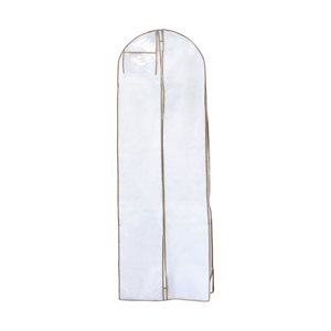 Clear Luxury Non-Woven Wedding Dress Hanging <strong>Garment</strong> <strong>Bag</strong> Custom Foldable Wholesale Clothes Dust High Quality Zipper Organizer - Product Image 3