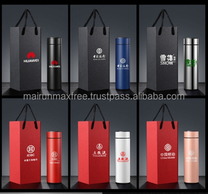 Executive Business Promotional Gift Set Stainless Steel Electronic Water Bottle Temperature Display Custom Logo MAXFREE Brand - Product Image 4