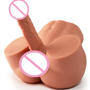 YAQU <span class=keywords><strong>TPE</strong></span> Godes réalistes Masturbateur vaginal féminin contenant un gros gode squelette mobile Ultra doux TPE0 ° Produits sexuels pour adultes - Product Image 2