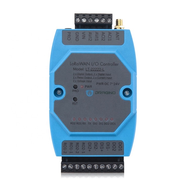 Lorawan Gateway Dragino IOT Sensor EU868Mhz LoRawan I/O Controller