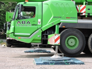 Uhmwpe miếng đệm OUTRIGGER Thông số kỹ thuật cần cẩu công suất tải nặng cần cẩu miếng đệm nhiệm vụ nặng nề - Product Image 6