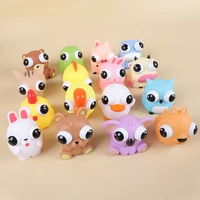 Nouveau Jouet Anti-Stress à Presser en Peluche Animaux Mignons et Éblouissants, Figurine Décorative pour la Décompression, Vente en Gros