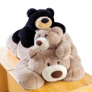 थोक थोक नरम बड़ा टेडी भालू आलीशान खिलौना प्यारा शराबी भरवां भालू पशु तकिया तकिया गले भालू खिलौने