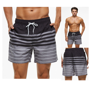 New Wholesale Summer Men's Casual Mid Woven Anti-Wrinkle Board <strong>Shorts</strong> Quick Dry Print Beach Swim <strong>Shorts</strong> - Product Image 5