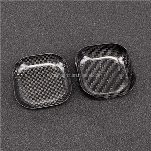 2022 gran oferta de funda de fibra de carbono de alta calidad para Galaxy Buds <span class=keywords><strong>2</strong></span> <span class=keywords><strong>Pro</strong></span> funda negra/gris Color brillante - Product Image 4