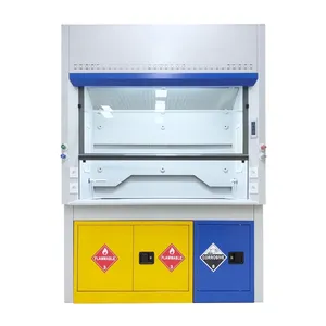 Chemical Laboratory Fume Hood Antisepsis Fume Cupboard Ventilation Hood With Safety Cabinets
