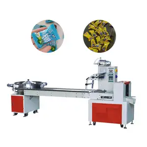 automatic 200bags/min horizontal plastic bag candy packaging machine for large quantity production