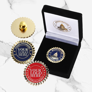 20 Jaar Fabrikant Op Maat Gemaakte Emaille Pinnen Metalen Logo Broche Pin Metaal Zinklegering Zacht Hard Email 2d 3d Reversspeldjes En Badges - Product Image 3