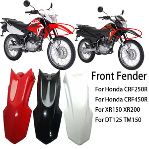 บังโคลนหน้าสำหรับรถมอเตอร์ไซค์ Honda XR 150 XR200 CRF250R CRF450R DT125 TM150 <span class=keywords><strong>Crf150L</strong></span> อะไหล่รถวิบาก - Product Image 1