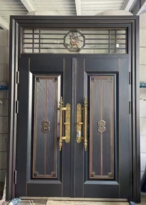 <span class=keywords><strong>Maison</strong></span> de luxe européenne Portes pivotantes modernes avec longue poignée <span class=keywords><strong>Porte</strong></span> <span class=keywords><strong>d</strong></span>'<span class=keywords><strong>entrée</strong></span> Villa moderne <span class=keywords><strong>Porte</strong></span> principale - Product Image 2