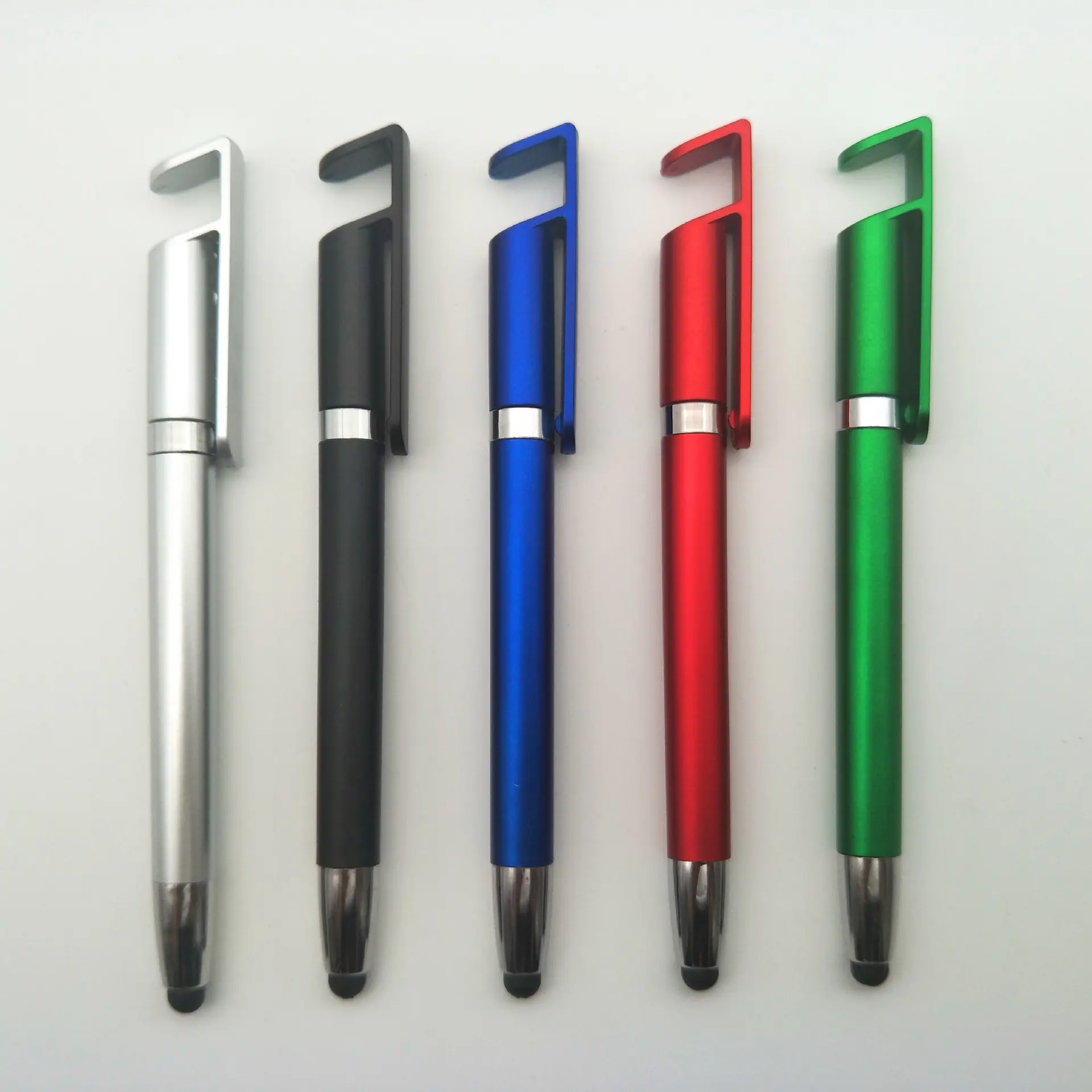 Yiheng Promotionele Plastic Stylus Pennen Multifunctionele Balpen Met Pennenhouder Balpennen Met Aangepast Logo