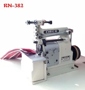Máquina de coser con moldura de concha,