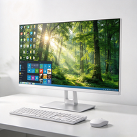 Ordinateur tout-en-un commercial 23,8 pouces, processeur Intel Core, 8 Go de RAM, ordinateur de bureau AIO économique pour les bureaux d'entreprise