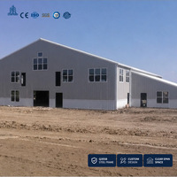 Conception de bâtiment préfabriqué en acier pour entrepôt de distribution de détail, entrepôt à hauts plafonds et installation logistique e-commerce