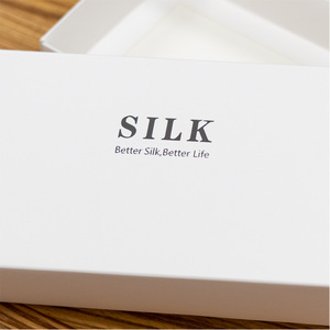 Sarung bantal sutra Satin organik Logo kustom dalam kotak penutup masker mata tidur sarung bantal Satin sutra dengan kotak hadiah - Product Image 3