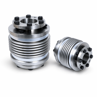 Coupleur à soufflet de précision sans jeu, alternative à la membrane souple pour outils de tour CNC avancés, Europe de l'Est, Pologne, UE