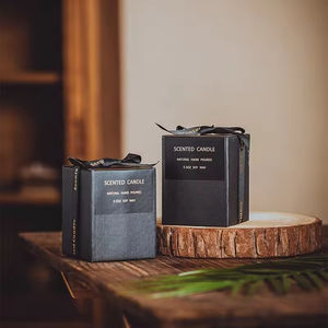 Custom Logo Wholesale Organic Luxury Essential Oil Scented <b>Candles</b> With <b>Candle</b> Jars scented <b>candle</b> empty jars luxury - Product Image 3