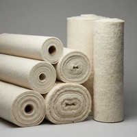 Tube en feutre de laine mérinos 100% tricoté uni, anti-statique, absorbant l'huile, pour textile de maison, taille et couleur personnalisables, haute qualité, pour extérieur