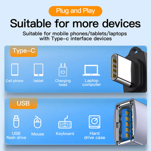 Adaptador USB 3.0 OTG de Aleación de Aluminio Mindpure de 5 Gbps, Conector USB-C Macho a Hembra, Transferencia de Datos, Convertidor Tipo C, Carga Rápida - Product Image 4