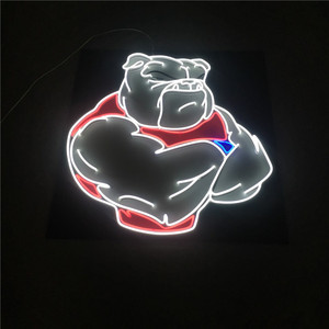 Insegna al neon principale su ordinazione dell'insegna al neon della decorazione della parete della barra del pub del bordo dell'insegna al neon del led dell'orso pigro ha condotto le insegne luminose al neon principali su ordinazione - Product Image 4