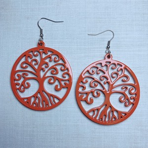 Gran oferta, pendientes de laca de cuerno de búfalo artesanales de Vietnam, colgantes y dijes de moda elaborados por la empresa de fabricación - Product Image 1