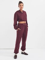 Nouveau surdimensionné personnalisé plaine entraînement survêtement vêtements de sport de plein air femmes culture fermeture éclair à capuche ensembles